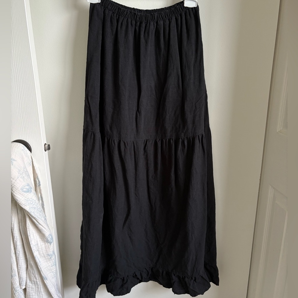 Jimi 100% linen skirt